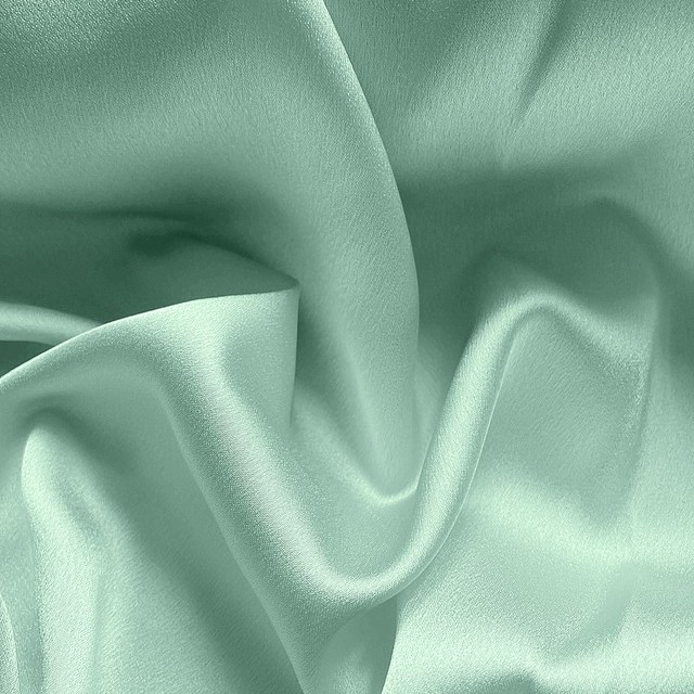 Satin mit Stretchanteil super leicht und weich fliessend in Mint | Ansicht: Satin mit Stretchanteil super leicht und weich fliessend in Mint