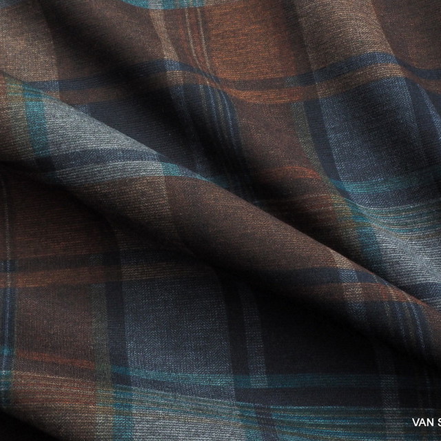 Heavy stretch fine jersey in dream check design | View: Heavy stretch fine jersey in dream check design