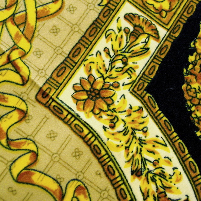 Stretch Baumwoll Versace Velvet Druck