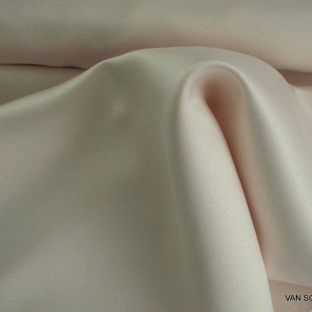 Stretch Braut Satin in Champagne | Ansicht: Stretch Braut Satin in Champagne