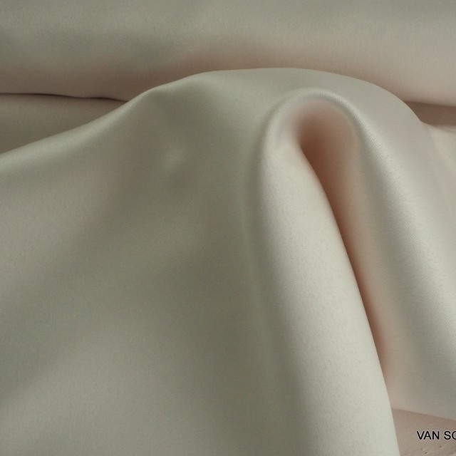 Stretch Braut Satin in Champagne | Ansicht: 1645 - Stretch Brautsatin in Champagne