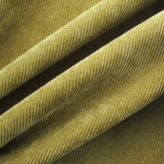 Stretch fine corduroy in great oliv tone. | View: Stretch fine corduroy in great oliv tone.