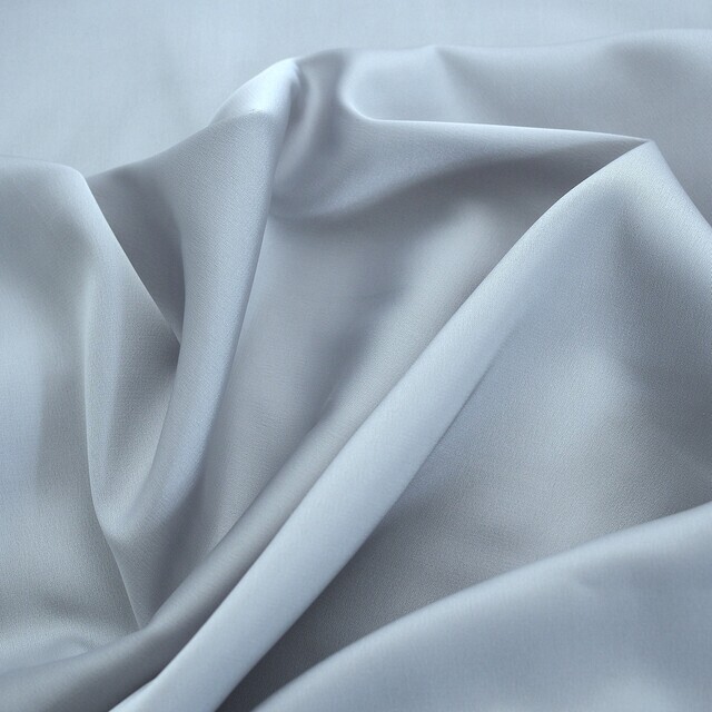 Stretch silk imitation satin in great silver | View: Stretch silk immitation satin in great silver gray