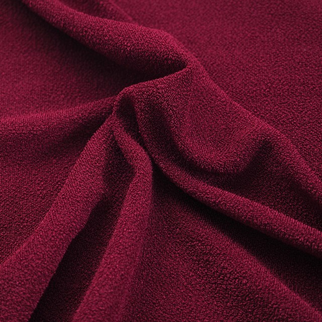 Stretch Soft Jersey Crêpe in Burgund | Ansicht: Stretch Soft Jersey in burgund