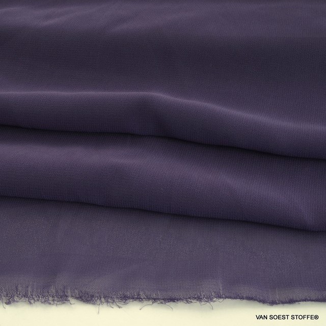 Super fine Georgette in lilac | View: Super fine Georgette in lilac