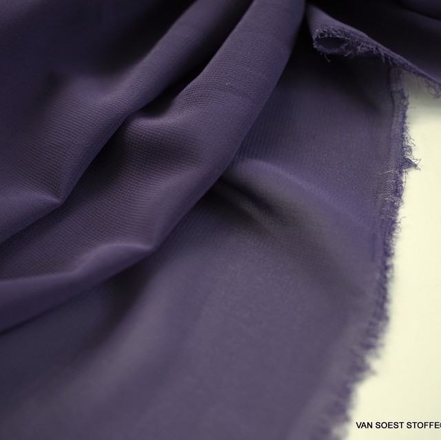 Super fine Georgette in lilac | View: Super fine Georgette in lilac