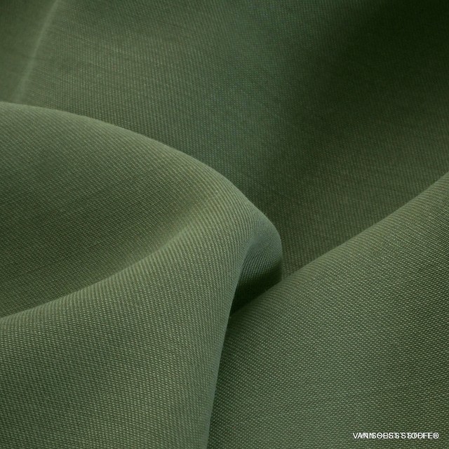 TENCEL / CUPRO col. Olive green | View: TENCEL / CUPRO col. Olive green