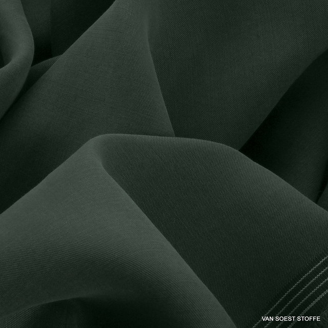 TENCEL / CUPRO col. Olive green | View: TENCEL®/CUPRO® in col.darkgreen