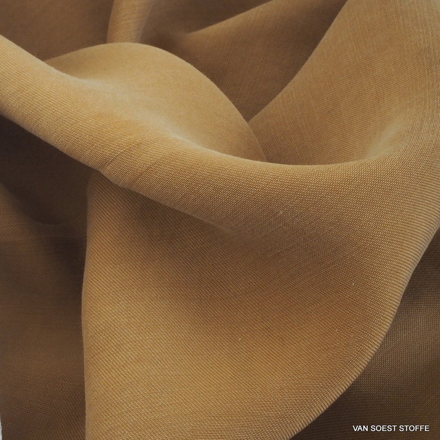 Tencel™/CUPRO® in col. camel | View: TENCEL®/CUPRO® in col. camel