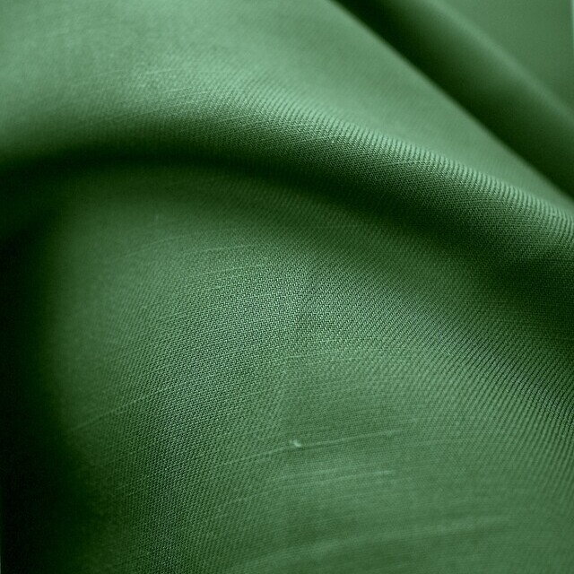 Tencel Mischung mit Hanf in Army Grün | Ansicht: Tencel Mischung mit Hanf in Army Grün