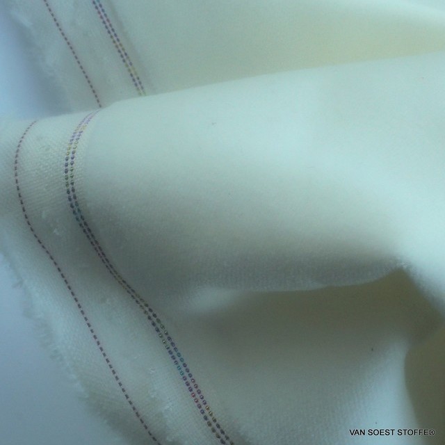 Vintage Baumwoll Samt in Weiß | Ansicht: Vintage Baumwoll Samt in Weiß