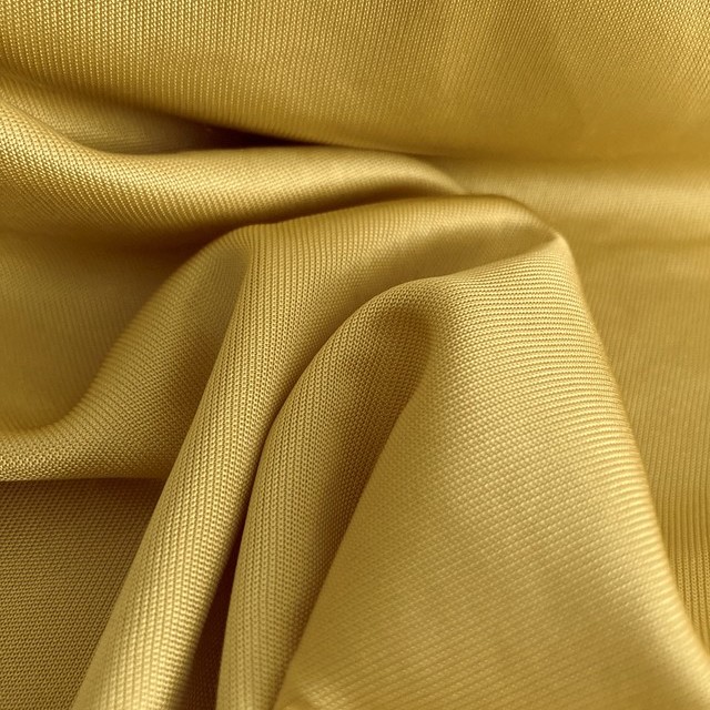 High-gloss viscose jersey, smooth feel & great drape in sunshine yellow