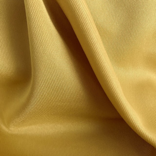 High-gloss viscose jersey, smooth feel & great drape in sunshine yellow | View: 100% Viscose Jersey high gloss, smooth handle & great drape Sunshine Yellow