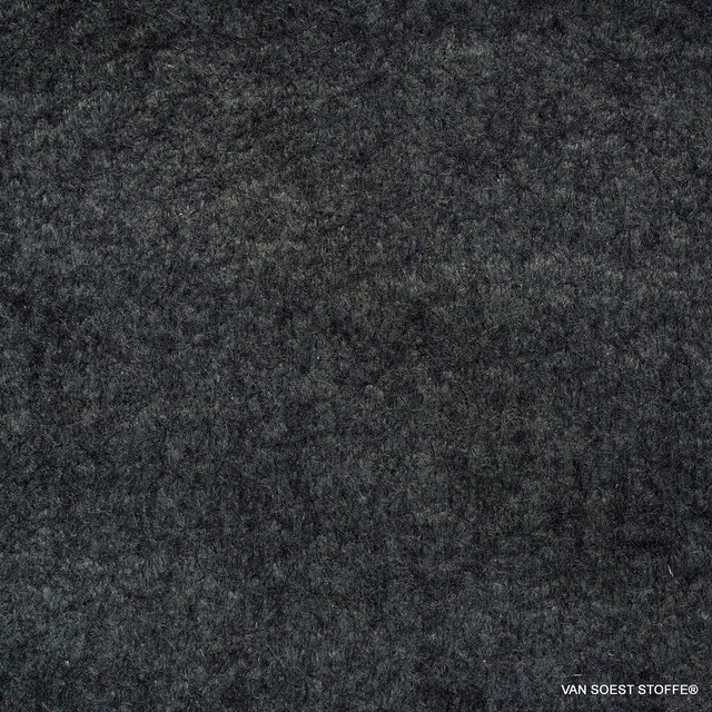 Wool-felt mixture in anthracite grey | View: Wool-felt mixture in anthracite grey