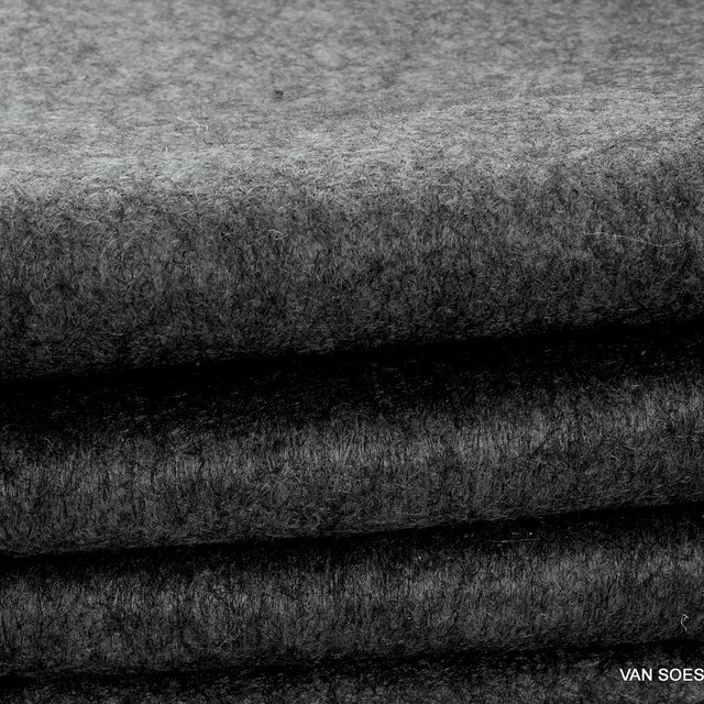 Wool-felt mixture in anthracite grey | View: Wool-felt mixture in anthracite grey