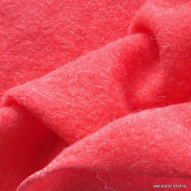 Wollflausch in tollem Pink