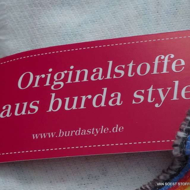 burda style - Baumwoll Soft Pique Inkjet Print