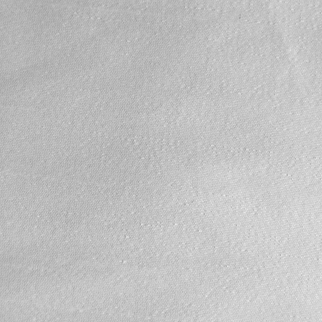 Dupioni silk imitation in white
