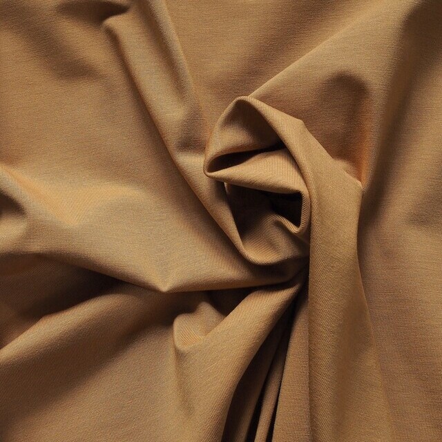 hochwertiges Modal Cotton Lycra Jersey in Camel | Ansicht: hochwertiges Modal Cotton Lycra Jersey in camel