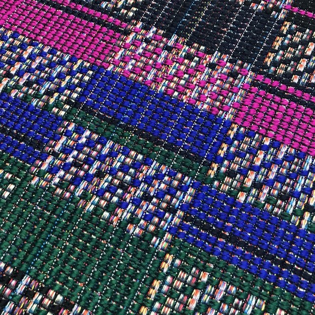 multicolor super beautiful bouclé like check design | View: multicolor super beautiful bouclé like check design