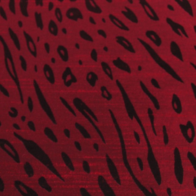 Reptile Jacquard Red Black