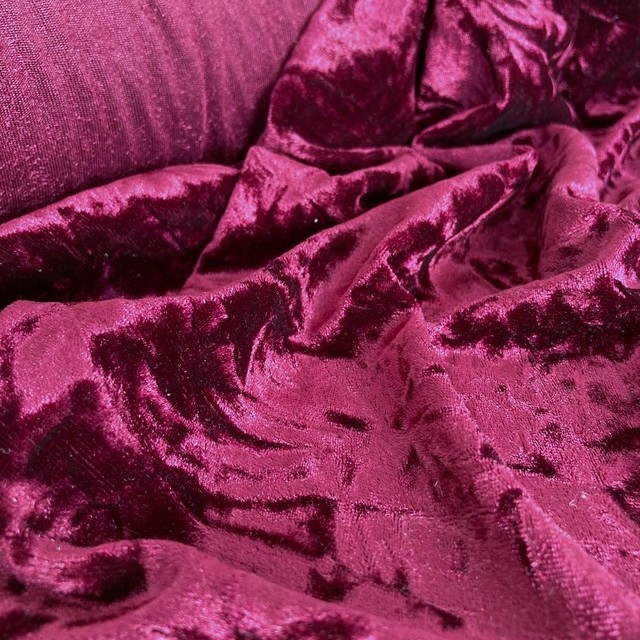 stylish stretch crash velvet in merlot | View: stylish stretch crash velvet in merlot