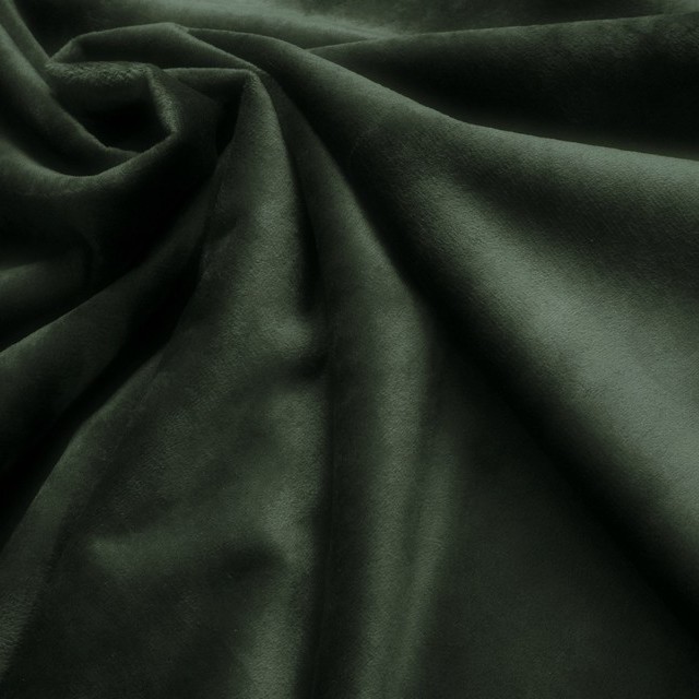 super soft vegan leather smooth & suede, double sided in dark green | View: super soft vegan leather smooth & suede, double sided in dark green