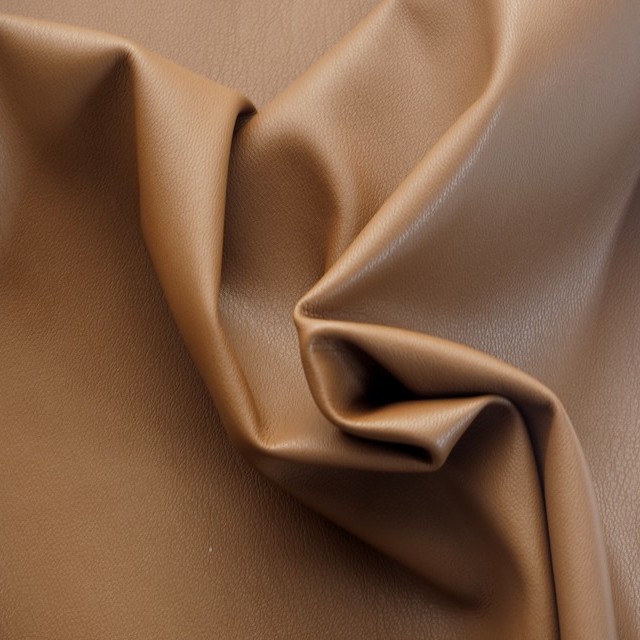 super soft vegan leather smooth roughened corduroy look can be used on both sides in camel | View: super soft vegan leather smooth roughened corduroy look can be used on both sides in camel