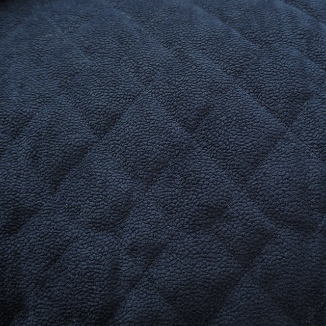 super soft Micro Polyester quilting in Navy
