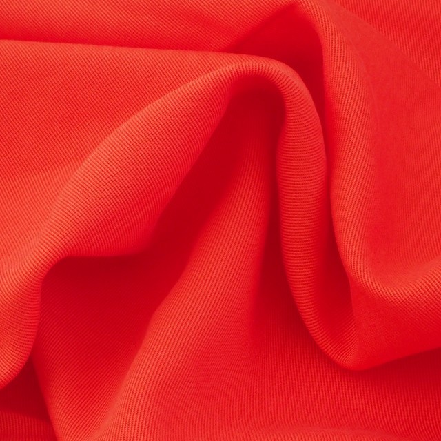 100 % TENCEL™ schwerer 3/1 Soft Gabardine in Orange | Ansicht: 100 % TENCEL™ schwerer 3/1 Soft Gabardine in Orange